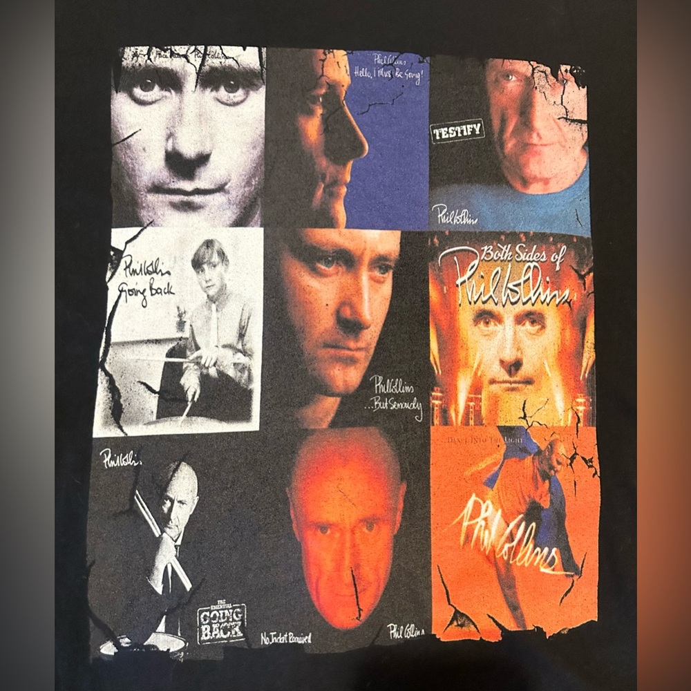 Phil Collins Graphic T-Shirt